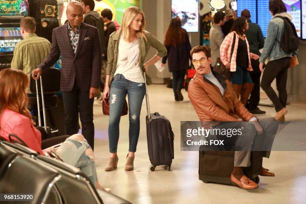 Nathan Lee Graham, Kim Matula and Dylan McDermott in the "Training Day" episode of LA TO VEGAS airing Tuesday, April 10 on FOX. Photo by FOX Image...