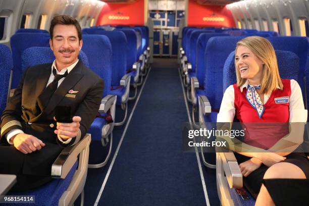 Dylan McDermott and Kim Matula in the The Proposal season finale episode of LA TO VEGAS airing Tuesday, May 1 on FOX. Photo by FOX Image Collection...