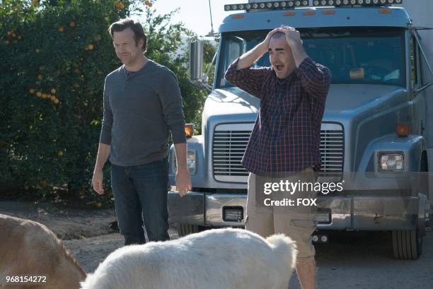 Guest star Jason Sudeikis and Will Forte in the "Barbara Ann" episode of THE LAST MAN ON EARTH airing Sunday, April 29 on FOX. Photo by FOX Image...