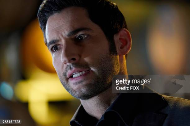 Tom Ellis in the Orange Is The New Maze episode of LUCIFER airing Monday, March 26 on FOX. Photo by FOX Image Collection via Getty Images)