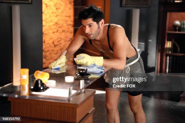 Tom Ellis in the "The Angel of San Bernardino" episode of LUCIFER airing Monday, April 16 on FOX. Photo by FOX Image Collection via Getty Images)