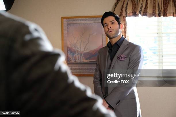 Tom Ellis in the The Last Heartbreak episode of LUCIFER airing Monday, March 19 on FOX. Photo by FOX Image Collection via Getty Images)