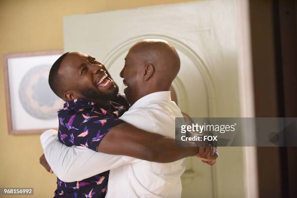 Lamorne Morris and guest star JB Smoove in "Godparents," the first part of the special one-hour NEW GIRL episode airing Tuesday, May 8 on FOX.