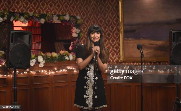 Hannah Simone in "The Curse of the Pirate Bride," the first part of the special one-hour series finale episode of NEW GIRL airing Tuesday, May 15 on...