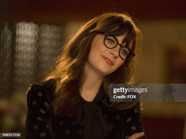 Zooey Deschanel in the "Where the Road Goes" episode of NEW GIRL airing Tuesday, May 1 on FOX.