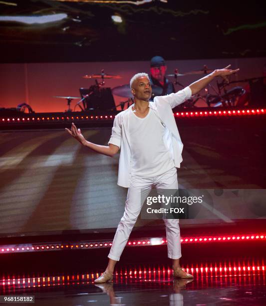 Contestant Tyler Modelle in the Week 5 episode of SHOWTIME AT THE APOLLO airing Thursday, March 29 on FOX.