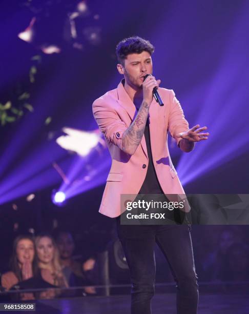 Contestant James Graham performs in the Week One season premiere episode of THE FOUR: BATTLE FOR STARDOM airing Thursday, June 7 on FOX.