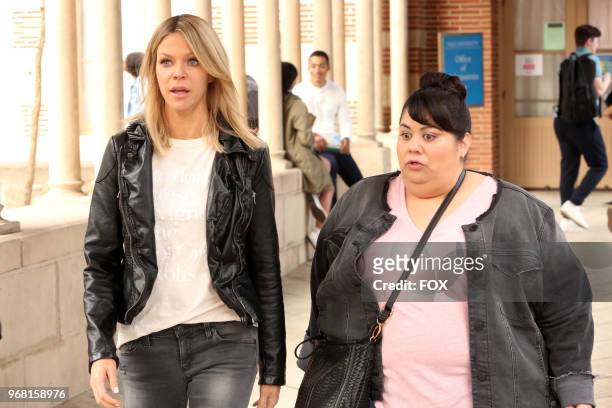 Kaitlin Olson and Carla Jimenez in the "The Graduate" season finale episode of THE MICK airing Tuesday, April 3 on FOX.
