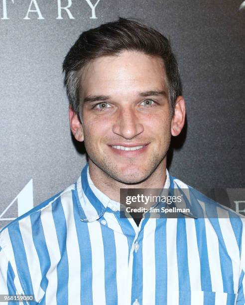 Actor Evan Jonigkeit attends the screening of "Hereditary" hosted by A24 at Metrograph on June 5, 2018 in New York City.