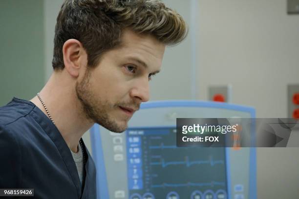 Matt Czuchry in the "Run Doctor Run" episode of THE RESIDENT airing Monday, May 7 on FOX.