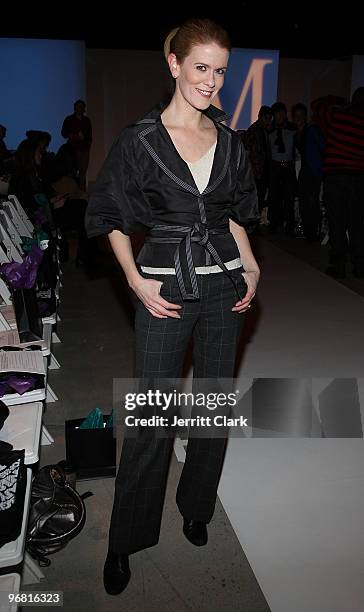 Alex McCord attends Malan Breton Fall 2010 at Stage 37 on February 17, 2010 in New York City.