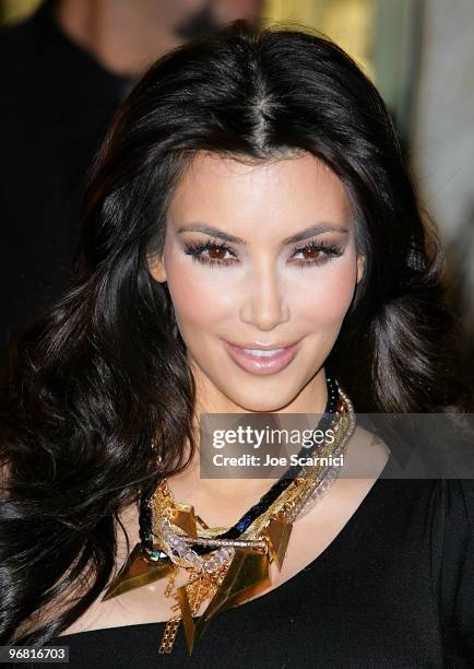 Kim Kardashian Debuts Her New Fragrance at Sephora on February 17, 2010 in Century City, California.