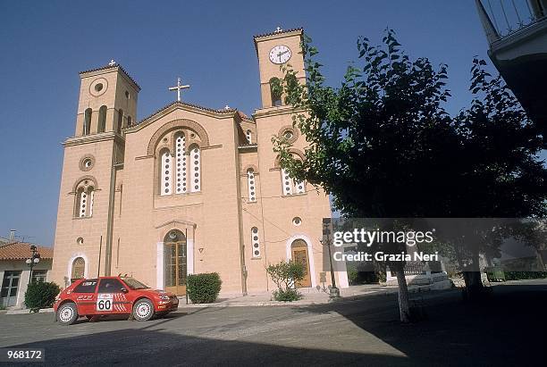 Citroen Saxo driver Ciyl Henny of Switzerland in action during the Acropolis World Rally Championships in Athens, Greece. \ Mandatory Credit: Grazia...