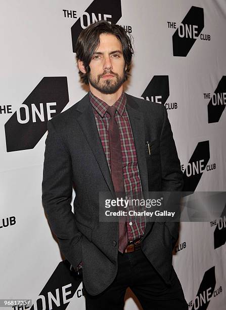 Actor Milo Ventimiglia arrives at the One Club's 2nd Annual One Show Entertainment Awards at the American Cinematheque's Egyptian Theater on February...