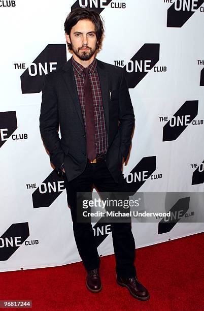 Actor Milo Ventimiglia arrives at the One Show Entertainment Awards held at American Cinematheque's Egyptian Theatre on February 17, 2010 in...