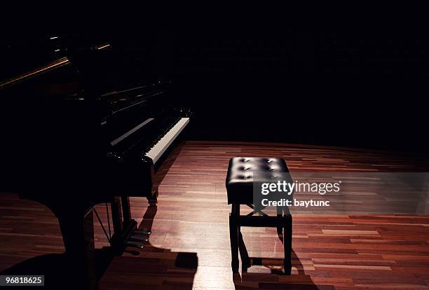 piano - konzertflügel stock-fotos und bilder