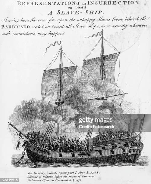 Black Slaves On A Ship Photos et images de collection - Getty Images