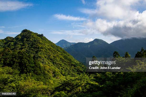 Yakushima is a subtropical island south of Kyushu covered by huge cedar forests that contains some of Japan's oldest living trees some of which are...