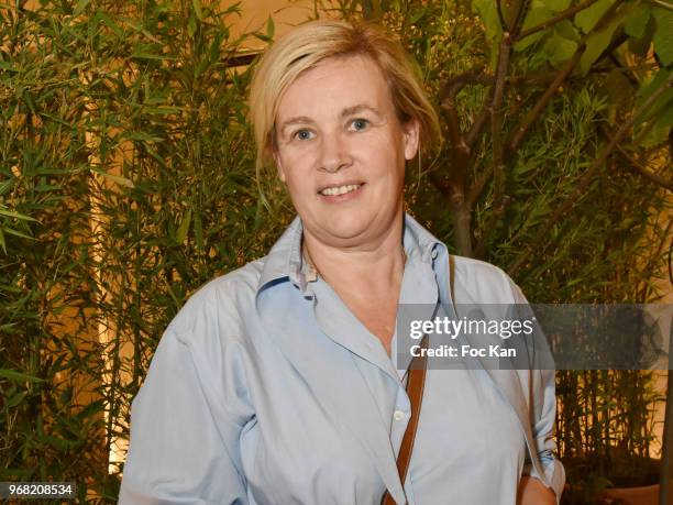Chef Helene Darroze attends Marie Claire Nouvelle Air Cocktail at Hotel Lutetia on June 5, 2018 in Paris, France.