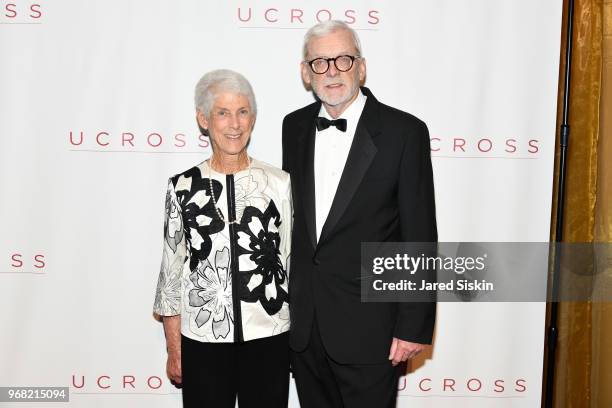 Anne Hart and Charles Hart attend The Ucross Foundation's Inaugural New York Gala & Awards Dinner at Jazz at Lincoln Center in Frederick P. Rose Hall...