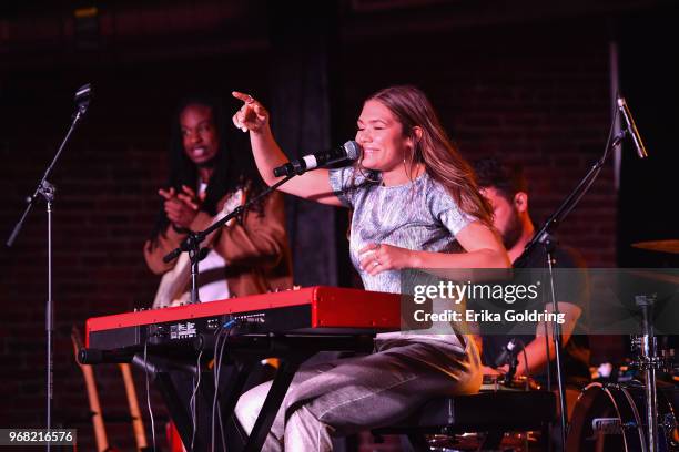 Abby Anderson performs at Cannery Ballroom on June 5, 2018 in Nashville, Tennessee.