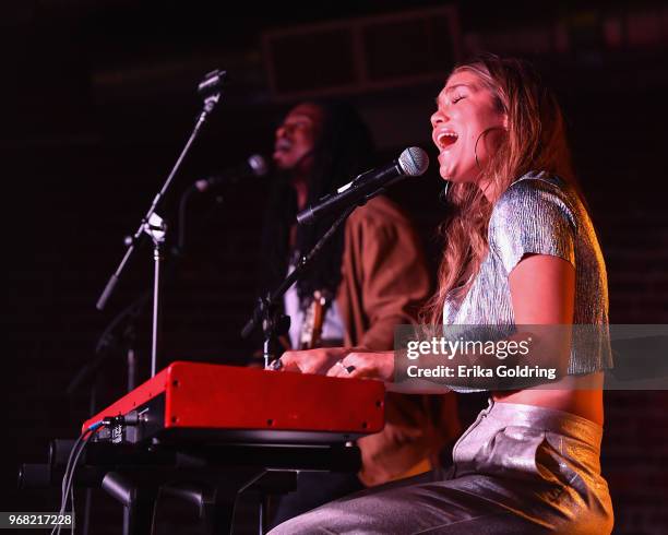 Abby Anderson performs at Cannery Ballroom on June 5, 2018 in Nashville, Tennessee.