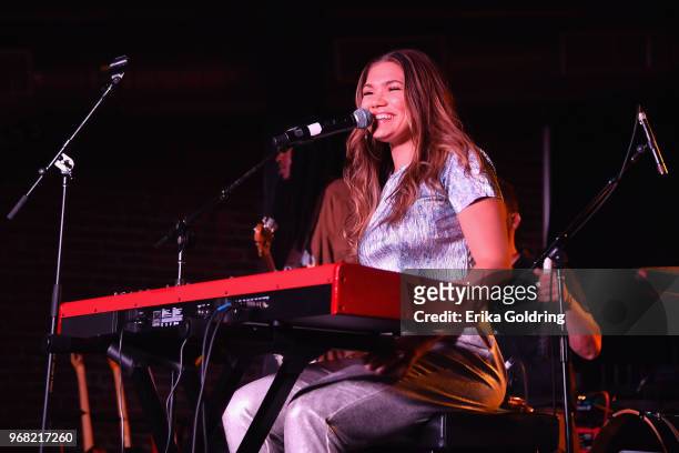 Abby Anderson performs at Cannery Ballroom on June 5, 2018 in Nashville, Tennessee.