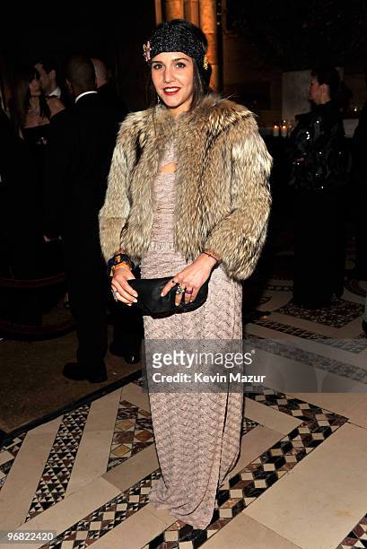 Margherita Missoni attends amfAR New York Gala Co-Sponsored by M.A.C Cosmetics at Cipriani 42nd Street on February 10, 2010 in New York City.