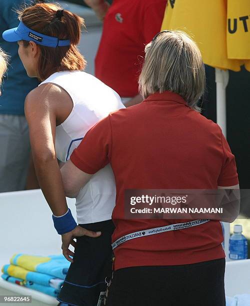 Li Na Injured 126 Li Na Injury Stock Photos, High-Res Pictures, and Images - Getty Images