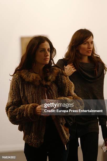 Adriana Carolina Herrera, daughter of Venezuelan designer Carolina Herrera, attends ARCO, Spanish Contemporary Art Fair, on February 18, 2010 in...