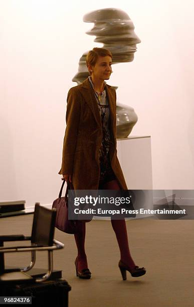 Carla Royo Villanova attends ARCO, the Spanish Contemporary Art Fair, on February 18, 2010 in Madrid, Spain.