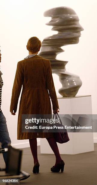 Carla Royo Villanova attends ARCO, the Spanish Contemporary Art Fair, on February 18, 2010 in Madrid, Spain.