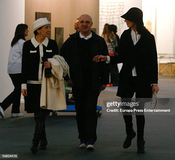 Spanish singer Luz Casal attends ARCO 2010, Spanish Contemporary Art Fair, on February 18, 2010 in Madrid, Spain.