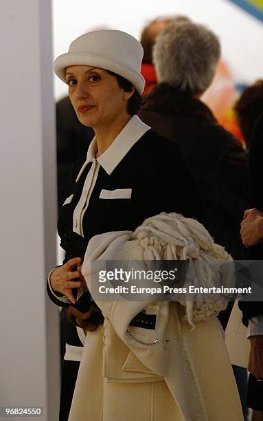 Spanish singer Luz Casal attends ARCO 2010, Spanish Contemporary Art Fair, on February 18, 2010 in Madrid, Spain.