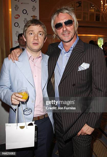 Martin Freeman and Paul Weller