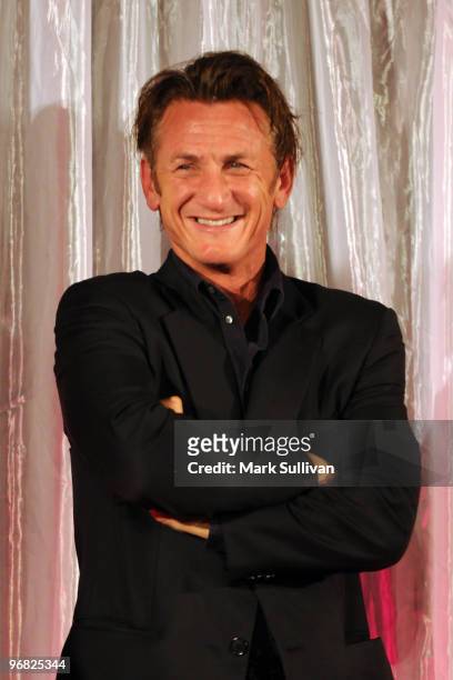 Actor Sean Penn attends AARP's 9th Annual Movies For Grownups awards gala held on february 16, 2010 in Beverly Hills, California.