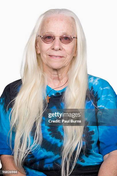 old woman smiling - mormorsglasögon bildbanksfoton och bilder