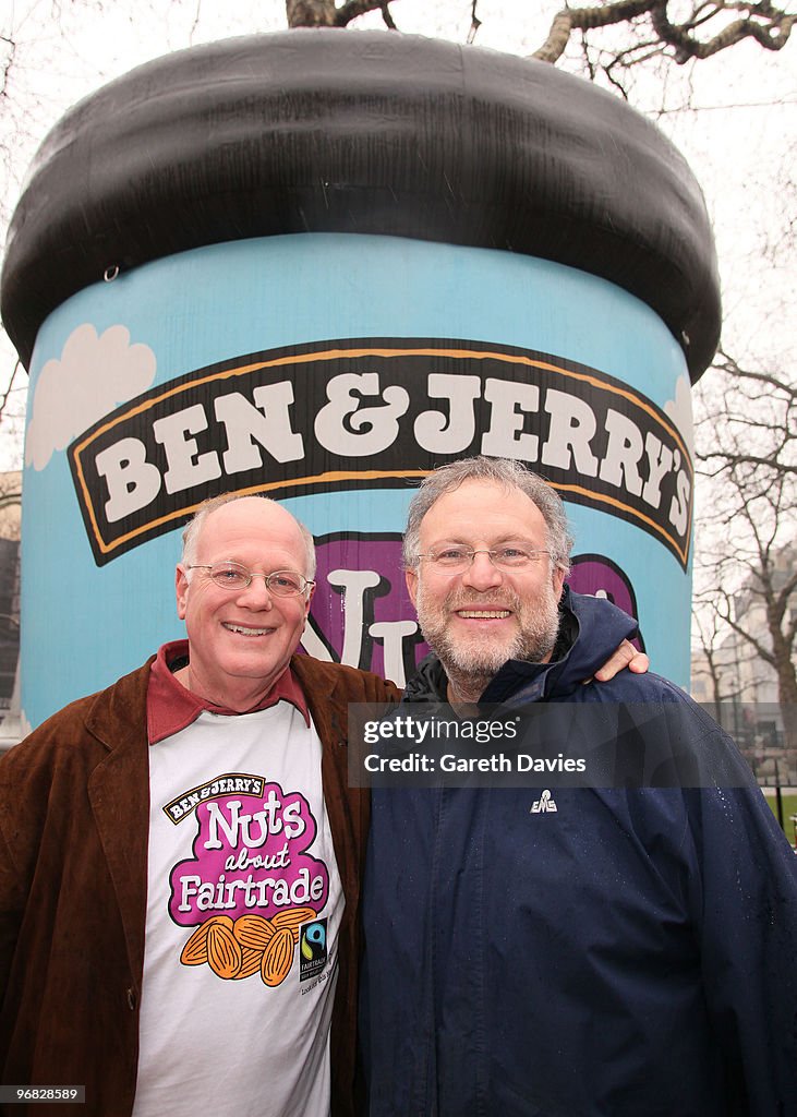 Ben & Jerry's 100% Fairtrade - Photocall