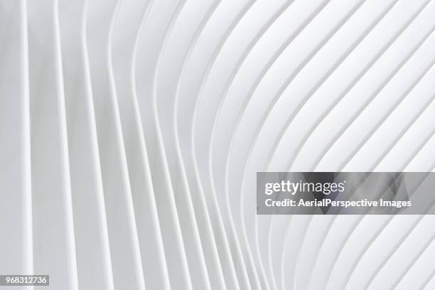 modern architecture - caratteristica architettonica foto e immagini stock