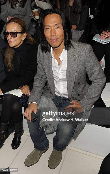 Editor-in-chief of V Magazine Stephen Gan attends the Ralph Lauren Collection Fall 2010 Fashion Show during Mercedes-Benz Fashion Week at 275 Hudson...