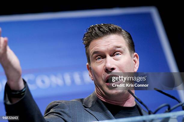 Stephen Baldwin speaks during the Conservative Political Action Conference at the Marriott Wardman Park Hotel on February 18, 2010 in Washington, DC.