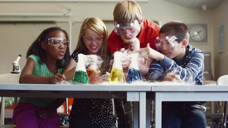 Science Video Clips 1,454 Students Working Science Project Stock Videos, Footage, & 4K ...
