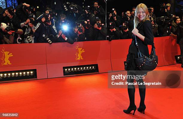 Actress Heike Makatsch attends the 'Jud Suess - Film Ohne Gewissen' Premiere during day eight of the 60th Berlin International Film Festival at the...