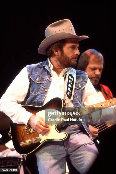 Merle Haggard on 4/19/86 in Fresno, Ca