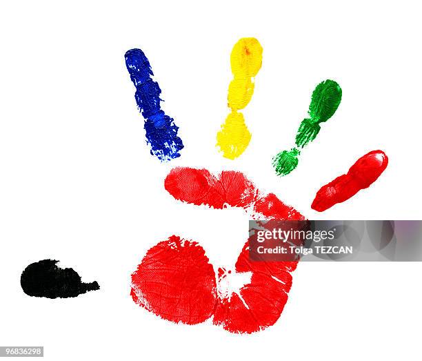 Paint Hand Pattern 2,840 Hand Print Pattern Stock Photos, High-Res Pictures, and Images ...