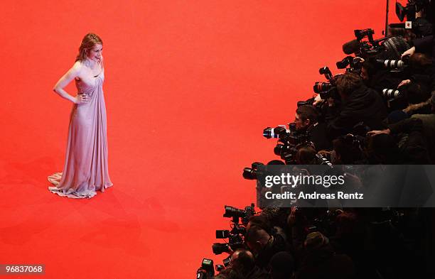 Paula Kahlenberg attends the 'Jud Suess - Film Ohne Gewissen' Premiere during day eight of the 60th Berlin International Film Festival at the...