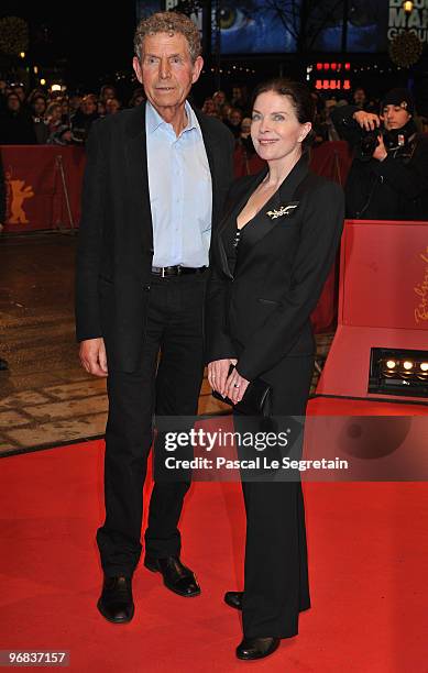 Gudrun Landgrebe and husband Ulrich von Nathusius attend the 'Jud Suess - Film Ohne Gewissen' Premiere during day eight of the 60th Berlin...