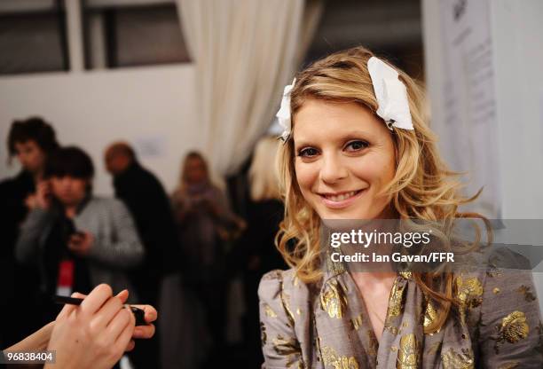 Emilia Fox during rehearsals at Naomi Campbell's Fashion For Relief Haiti London 2010 Fashion Show at Somerset House on February 18, 2010 in London,...