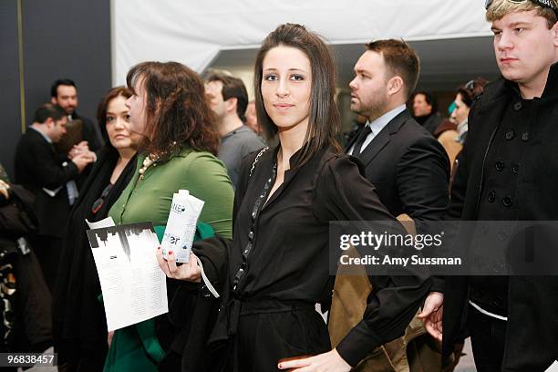 General view of atmosphere during Mercedes-Benz Fashion Week presented by Tetra Pak & O.N.E. At The Salon at Bryant Park on February 18, 2010 in New...