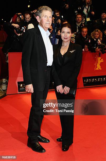 Gudrun Landgrebe and husband Ulrich von Nathusius attend the 'Jud Suess - Film Ohne Gewissen' Premiere during day eight of the 60th Berlin...